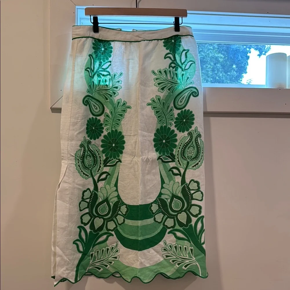 FARM Rio Green Floral Patterned Apparel - Picture 6 of 8